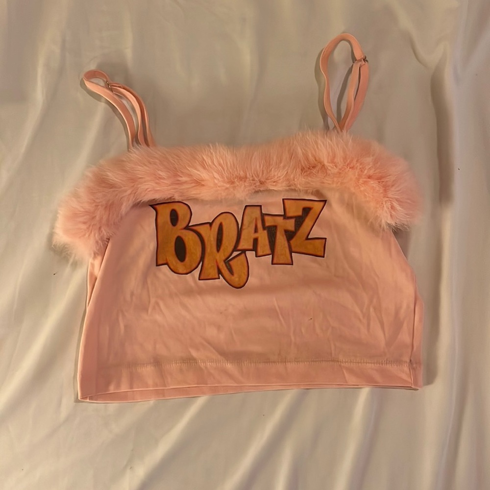 Pink bratz crop top